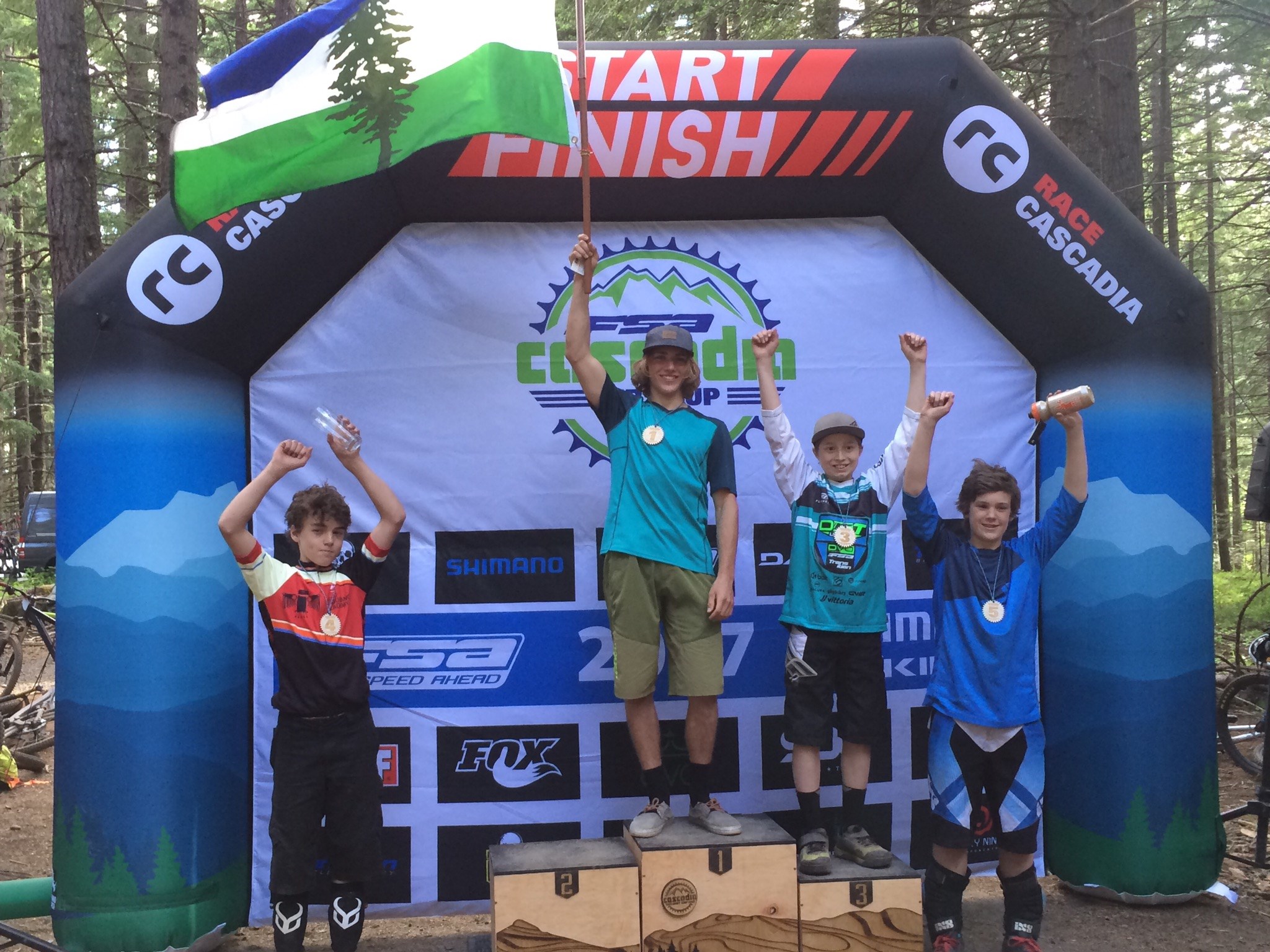 3rd Place finish for Super Grom Louie Blair