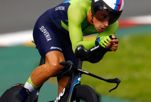 Primoz Roglic triumphs at Tokyo 2020 Olympic Games.